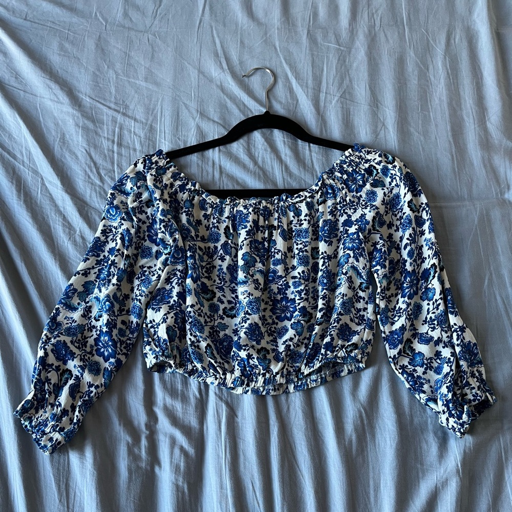 Floral Crop Top
